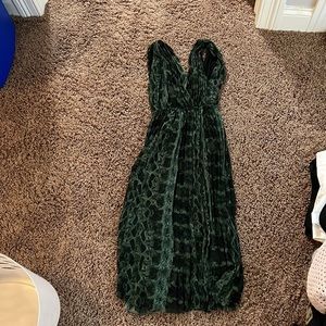 Aritzia green dress